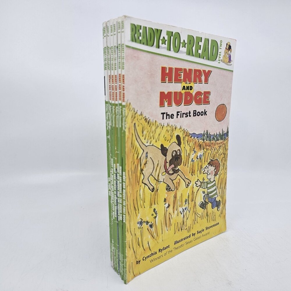 Ready To Read Level 2 Henry & Mudge The First Book Books Lot of 8 Cynthia Rylant